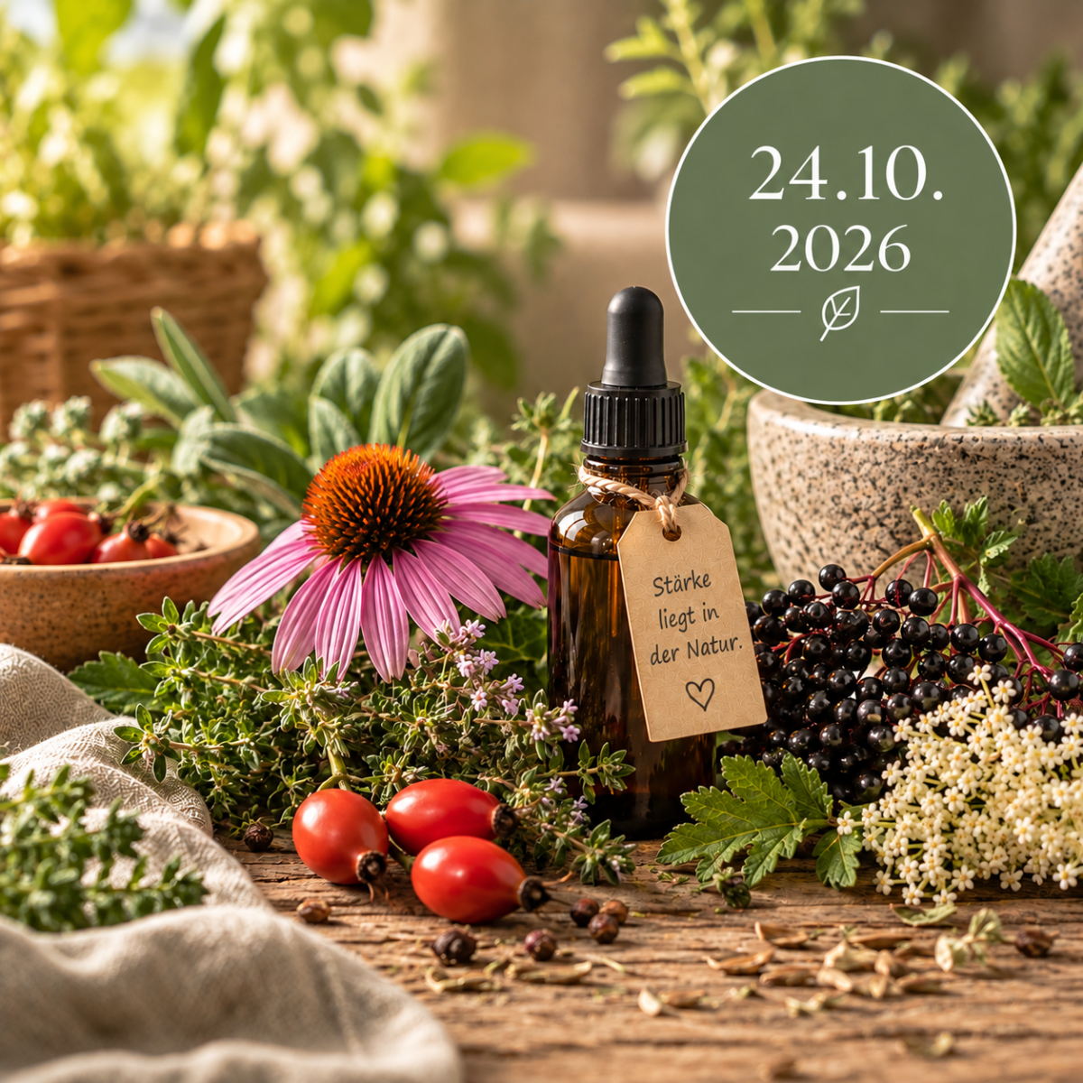 Heilpflanzen für den Immunsystem-Kurs – Stimmungsbild